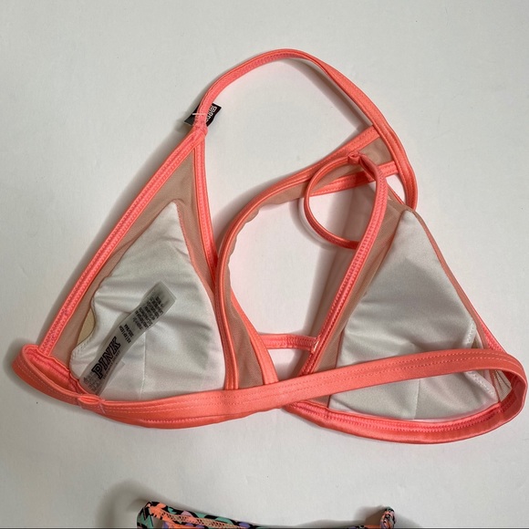 Pair Bikini Tops Catalina Victoria Secret Pink NWT - Picture 5 of 8